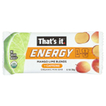 That's It, Energy, органические мини-батончики, смесь манго и лайма, 6 мини-батончиков, 20 г (0,7 унции)