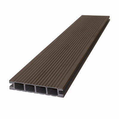 Доска Террасная ПВХ Коричневая (4000 х 142 х 25,5) (упак. - 2 шт.)