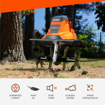 Культиватор электрический PATRIOT ELEKTRA 1000 мощность 1000Вт, ширина обработки 360 mm(460302116)