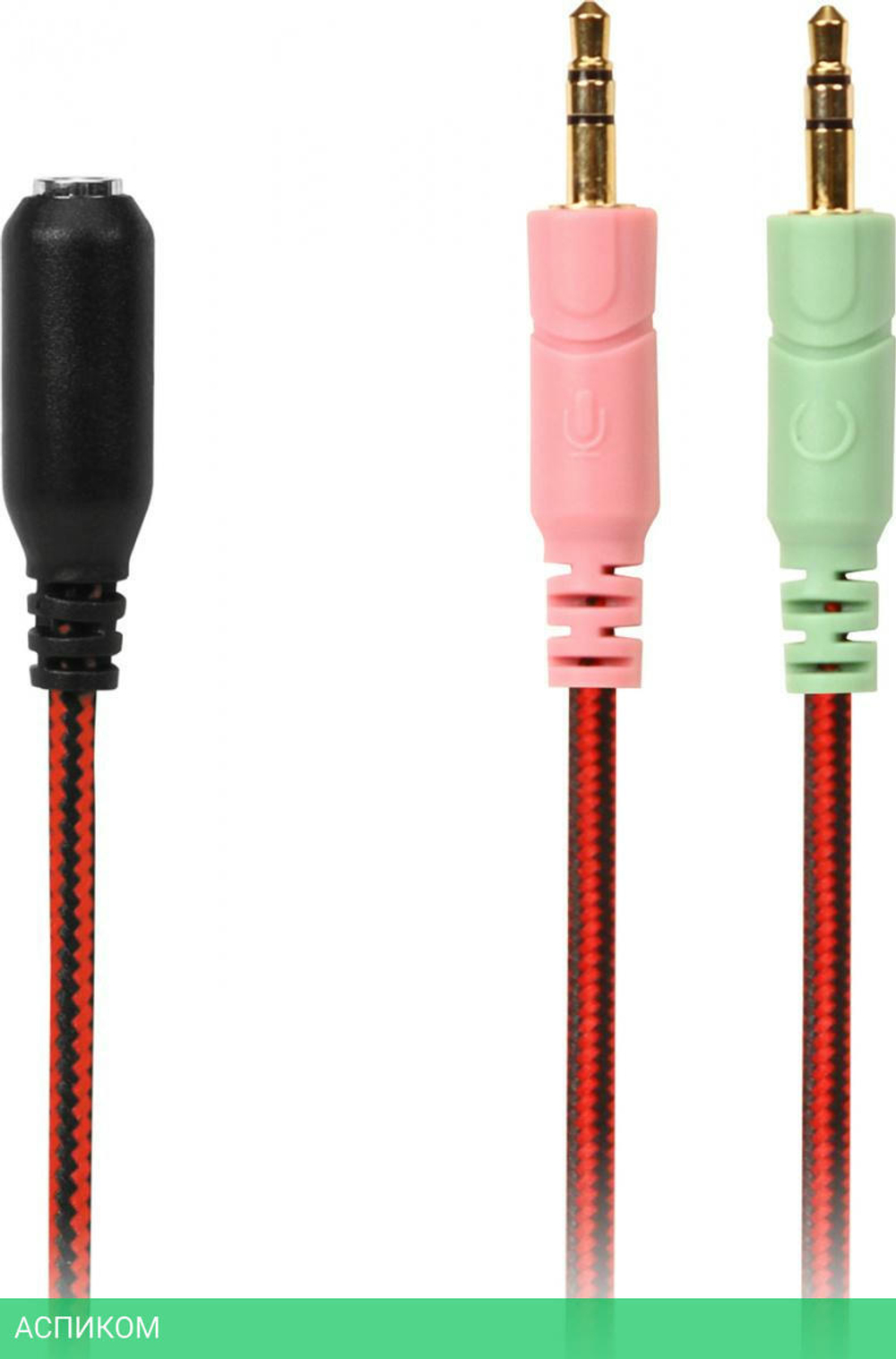 Гарнитура Sven AP-G988MV черный/красный