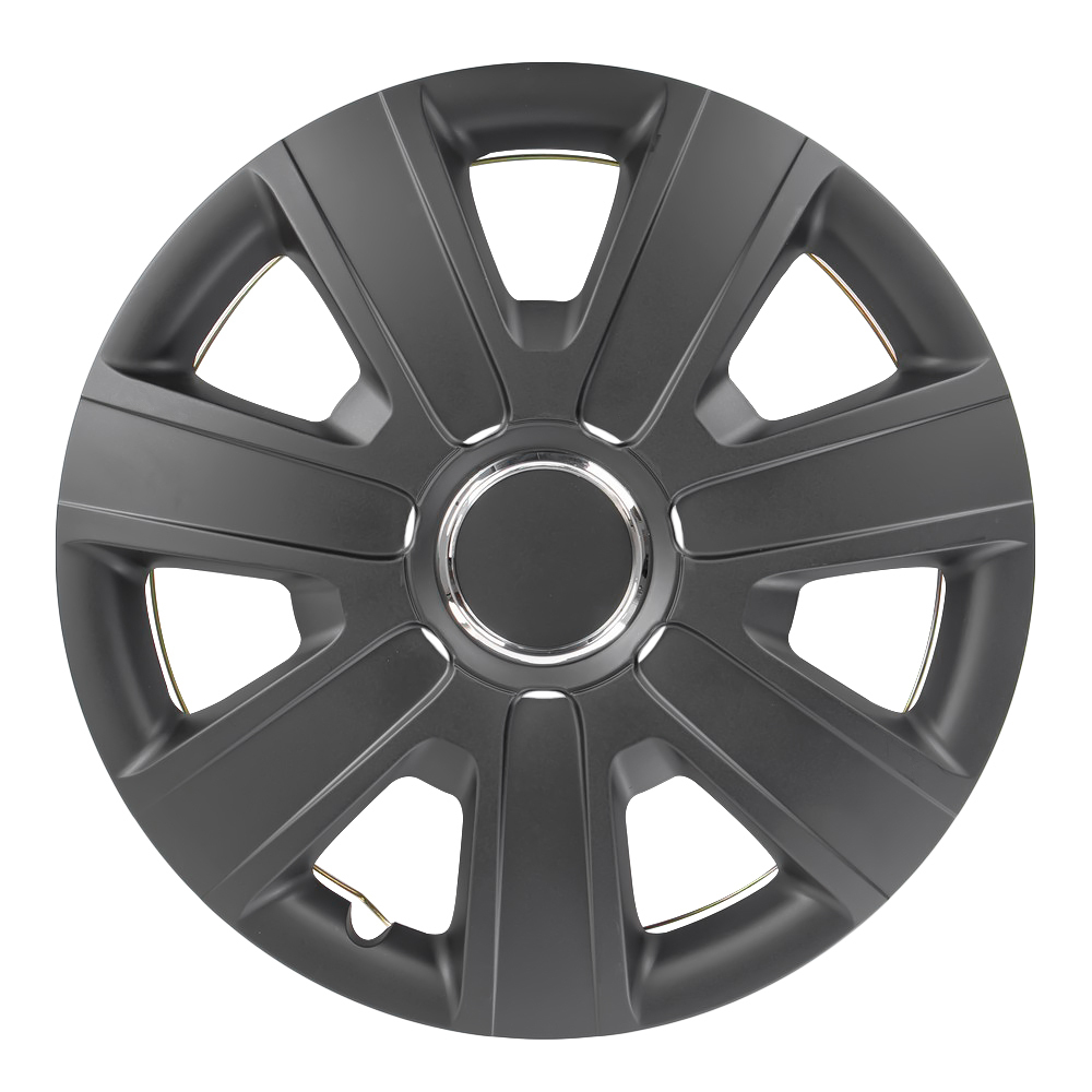 Колпаки R15 Gamma 4шт (черно-матовые) ABS-пластик ARNEZI A0702050