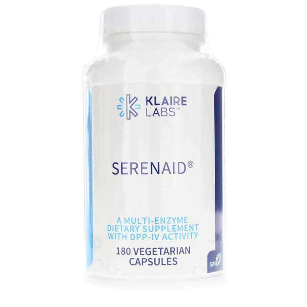 Serenaid - Фермент против глютена, казеина и др - 180 капсул