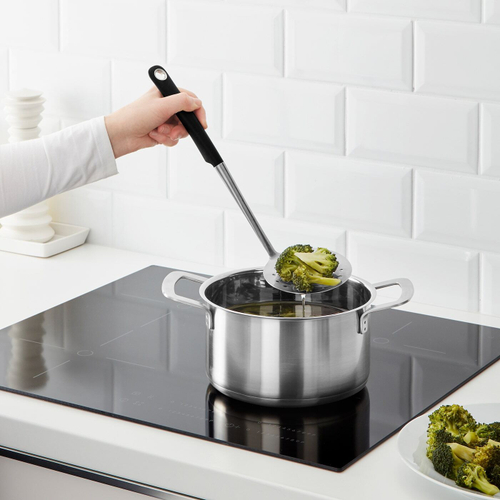 Шумовка IKEA 365+ HJALTE (ЙЭЛТЕ), Черный, 34 см