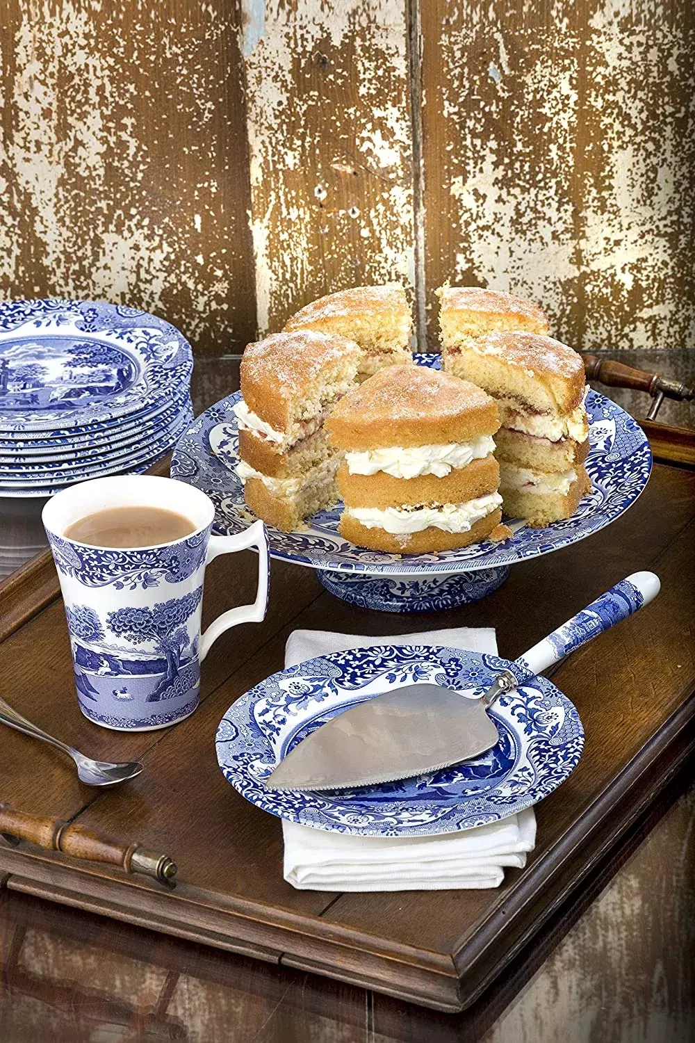 Spode - Синяя итальянская лопатка для теста 25см. / артикул   BLI1104-X  / GTIN 749151502208
