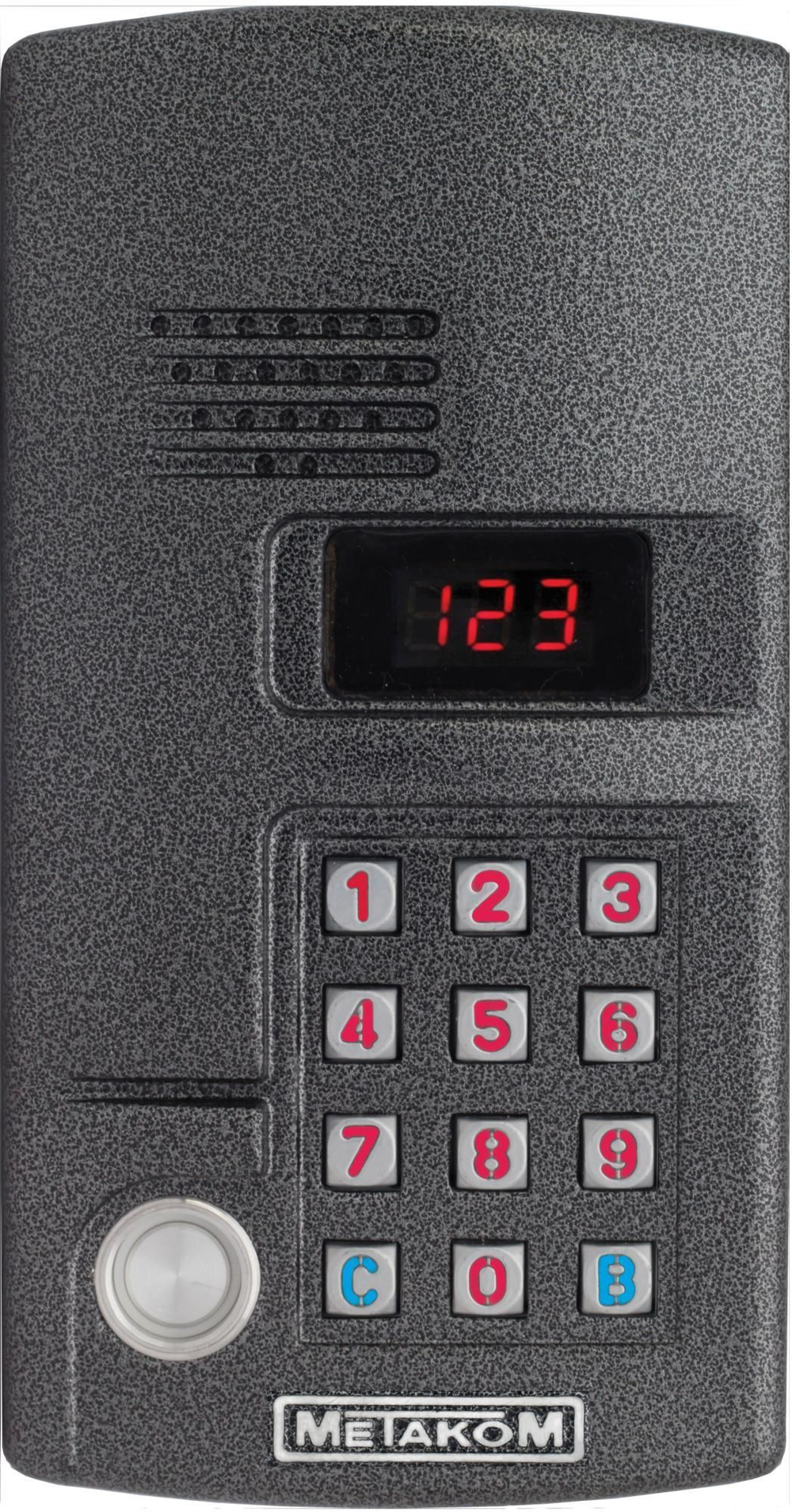 Домофон МЕТАКОМ МК2003.2-ТМ4Е Блок вызова