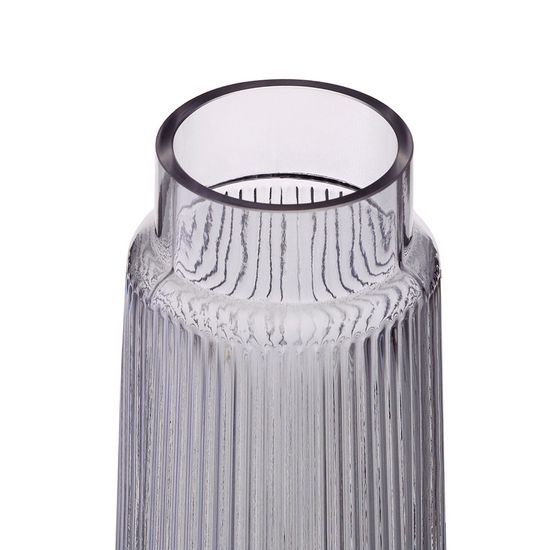 Ваза noemi, 24 см, серо-синяя