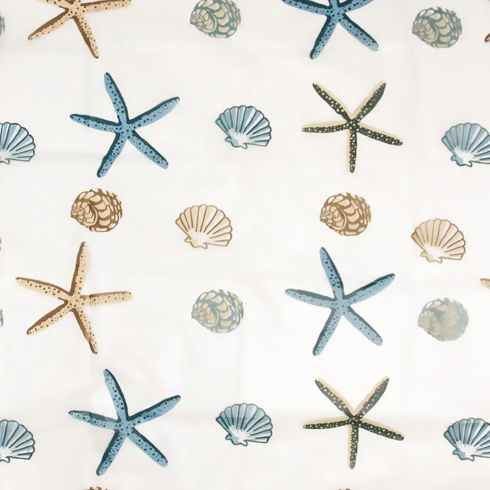 Штора для ванной EVA 180*180"Селфи» Ракушки