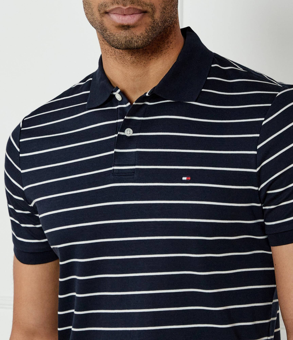 Поло Tommy Hilfiger - темно-синий(MW0MW39994)