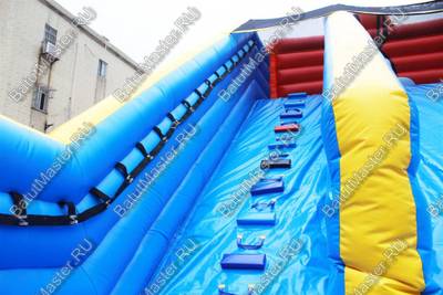 Детский надувной батут-горка "Зайка" 7*4*5 м