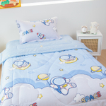 Постельное белье детское 160x80 Young на резинке, комплект с одеялом 100% хлопок OBKR020