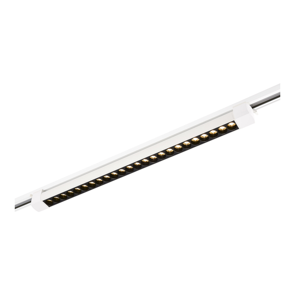 ST367.536.20.2 Св-к трек. Белый LED 1*20W 3000K 1 750Lm Ra90 24 IP20 L686xW49xH54 170-240VV Однофазная трековая система