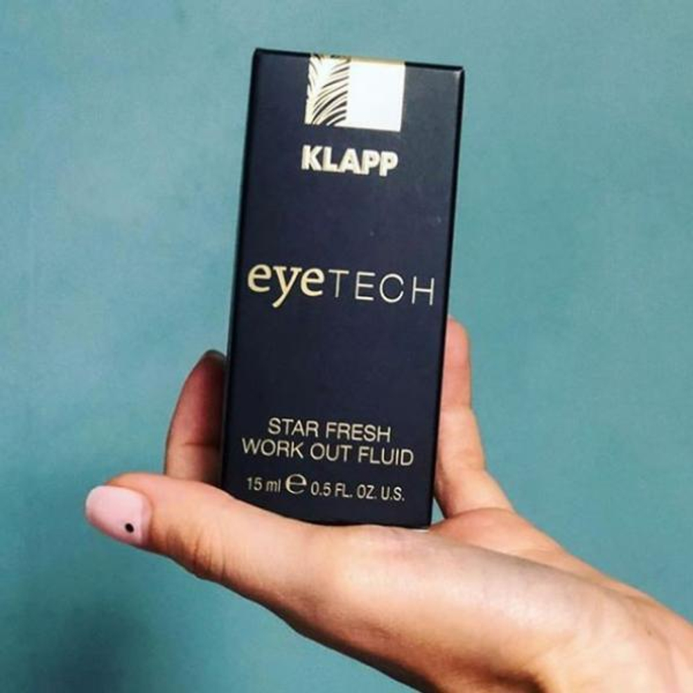 Флюид для век Свежий Взгляд с пептидным комплексом EyeTECH Star Fresh Work Out Fluid