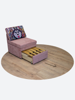 Кресло-кровать "Миник" Romance Rose, купон Хаски