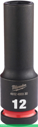 Головка ударная Milwaukee Shockwave 1/2" 12мм (4932480330)