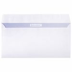 Конверты Е65 (110х220 мм), отрывная лента, Куда-Кому, внутренняя запечатка, КОМПЛЕКТ 100 шт., BRAUBERG, 112195