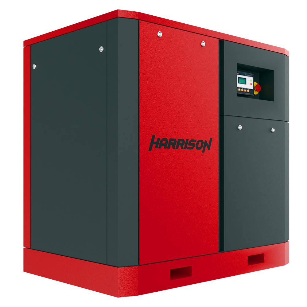 HRS-954500 Винтовой компрессор с прямым приводом Harrison: 4500 л/мин, 10 бар, 30 кВт