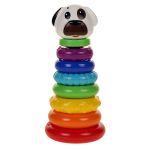 Пирамида "Собачка" 27см. 7 колец (КНОПА)