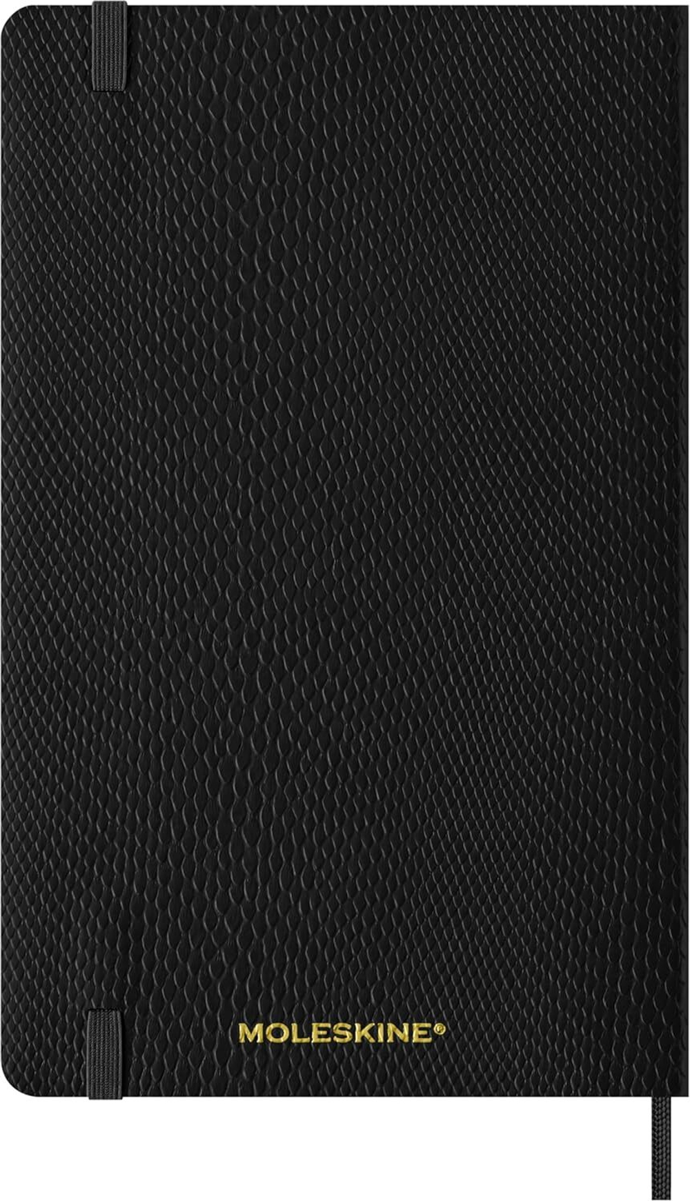 Еженедельник 2026 Moleskine Precious & Ethical MAMBA 13х21см обложка экокожа, черный в подарочной коробке