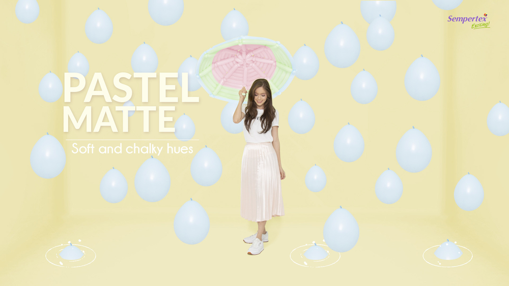 Шар 24" Нежно-голубой, Пастель Матовый (Макаронс) / Blue 640 Sp