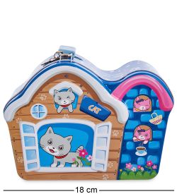 BX- 74/2 Металлическая копилка «Домик»