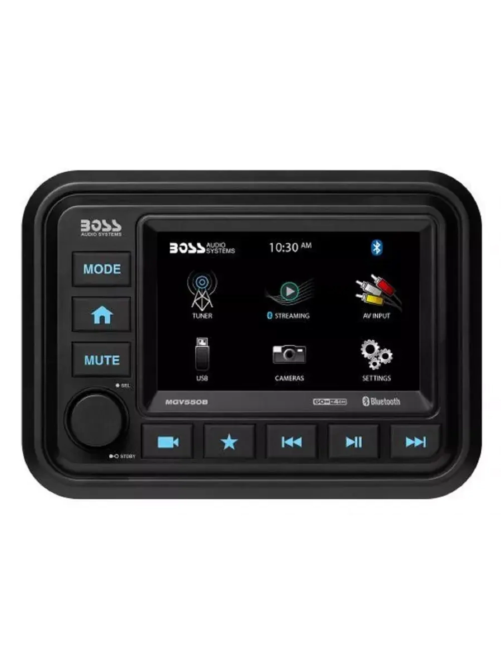 Морская магнитола Boss Audio 60W x 4. (no CD/DVD) 5"