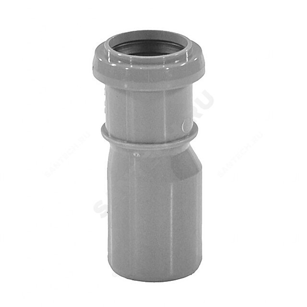 Переход PP-H эксцентрический серый BASE Дн 40х32 б/нап в/к VALFEX 25040032