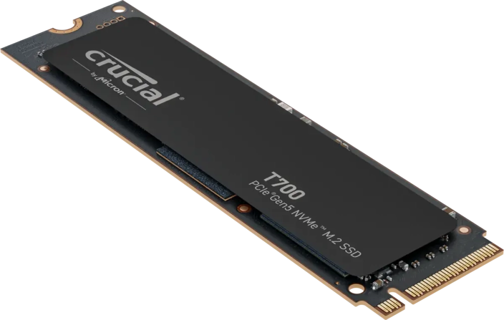 Твердотельный накопитель 2000Gb SSD Crucial T700 M.2 2280 R12400Mb/s W11800MB/s CT2000T700SSD3