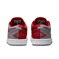 Женские кроссовки Air Jordan 1 Low SE 'Split - Gym Red Cement Grey' DR0502-600