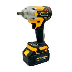 Набор 4в1 REKKR ST041YL, шуруповерт, гайковерт, перфоратор, ушм, 4 аккумулятора 24В 6.0Ач, расширенная комплектация