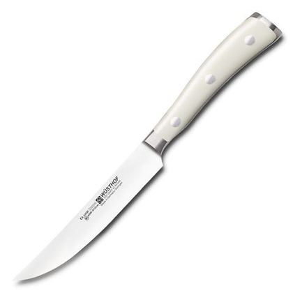 Нож для стейка 12см Wuesthof Ikon Cream White