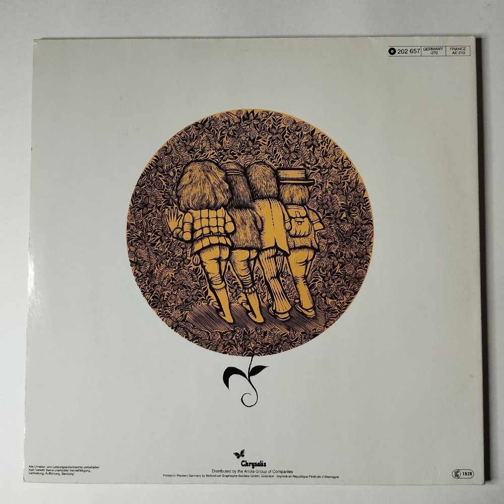 Винтажная виниловая пластинка LP Jethro Tull Stand Up (Germany 1980)