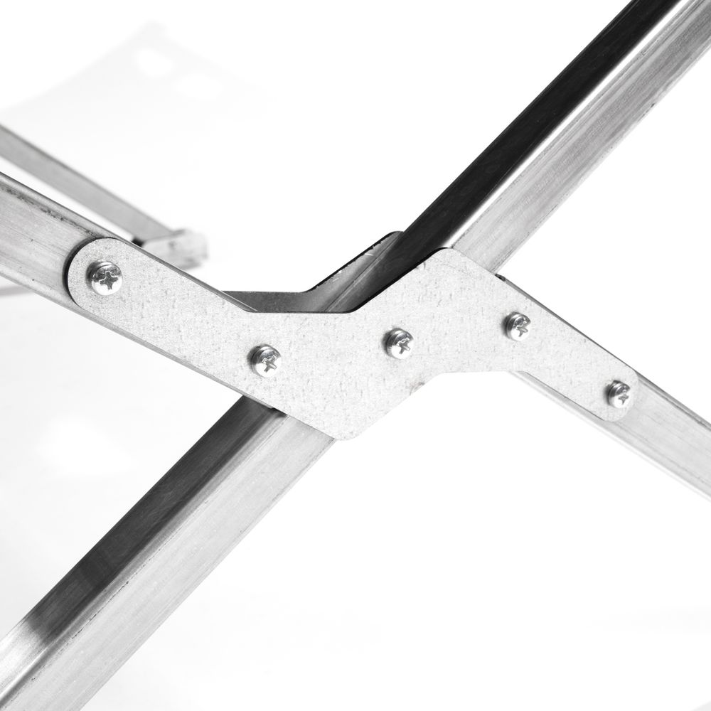 Раскладушка туристич. &quot;СЛЕДОПЫТ&quot; в чехле, 1750х650х400 мм, труба оцинк. 25х25 мм