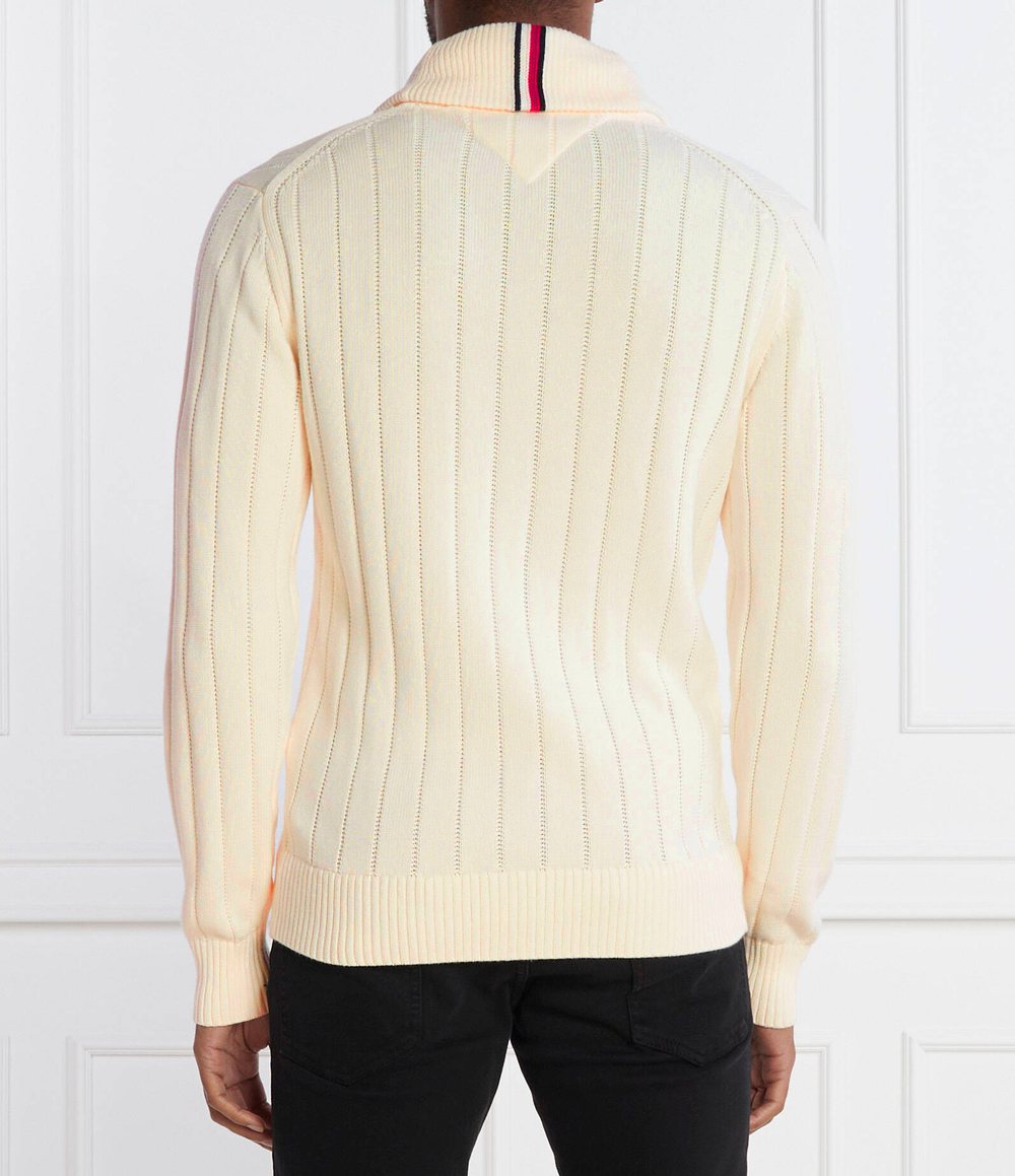 Кардиган Tommy Hilfiger - кремовый(MW0MW33455)