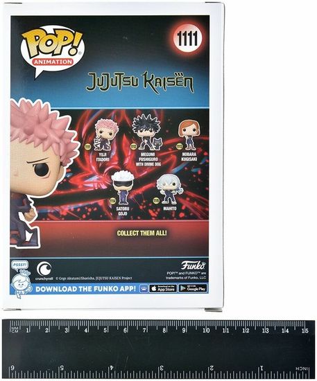 Фигурка Funko POP! Animation Jujutsu Kaisen Yuji Itadori (Black Flash) (1111) 61358