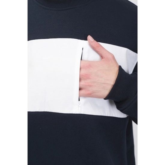 Толстовка Codered Block крюнек (нэви/белый)