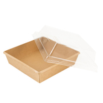 Упаковка с купольной крышкой 15*15*8,5 см