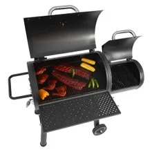 Угольная и дровяная гриль-коптильня Broil King Regal Offset 400