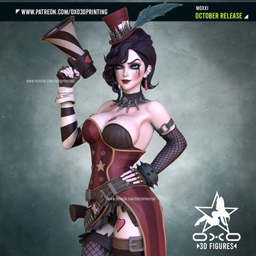 Фигурка Безумная Мокси Mad Moxxi Borderlands nsfw