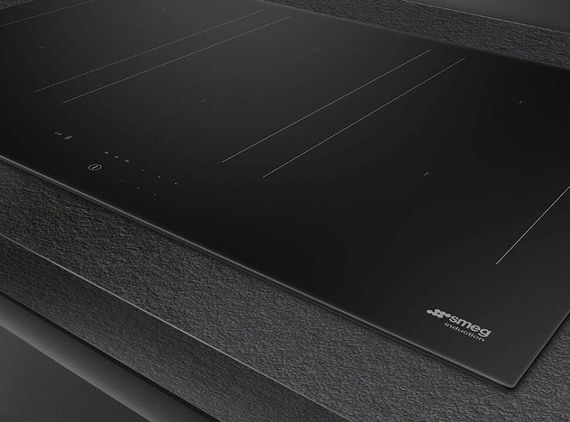 Индукционная стеклокерамич. панель Smeg SIM3864D