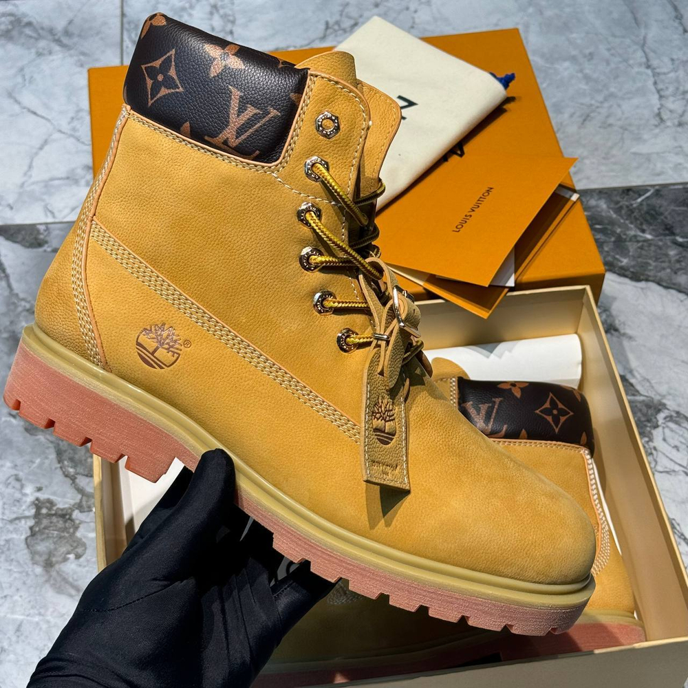 Ботинки Louis Vuitton x Timberland