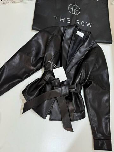 Кожаная куртка The Row