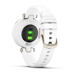 Часы Garmin Lily кремово-золотистый безель, белый корпус и силиконовый ремешок, 010-02384-10