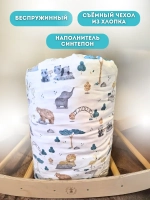 Матрасик для детского спорткомплекса арки Пиклер - "Зоопарк"