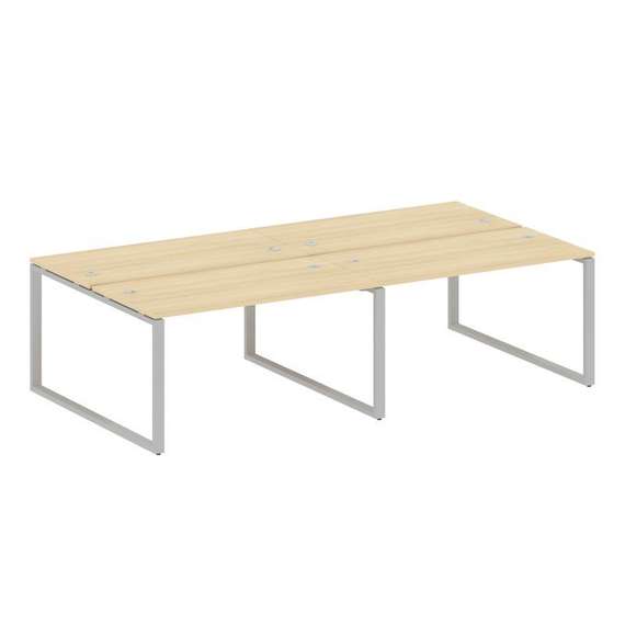 Метал Систем Рабочая станция на 4 места на О-образном м/к БО.СМ-4.3