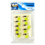 Мормышка "Муравей" с глазком и лыской + подвеска (2мм, 0.3гр)