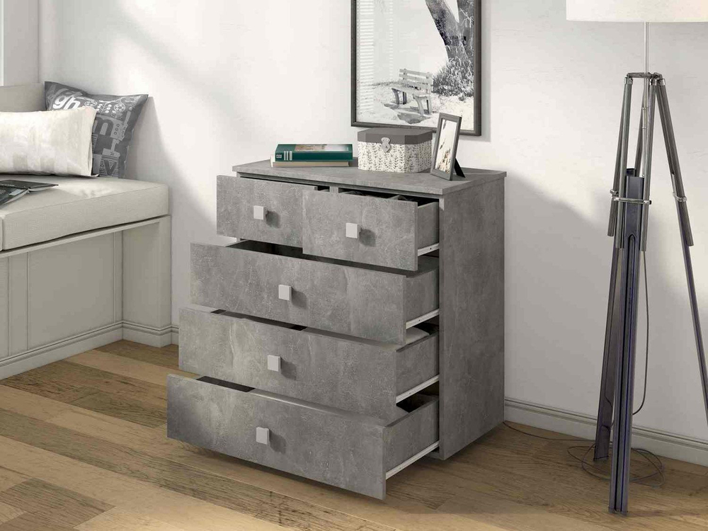 Комод Лофт-5 Бетон ателье