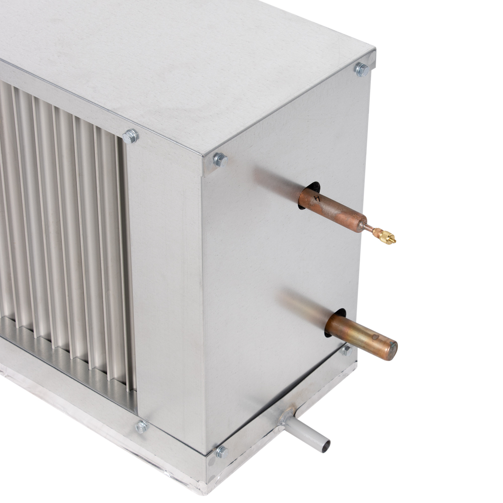 Охладитель фреоновый для прямоугольных каналов SHUFT WHR-R 500x250-4