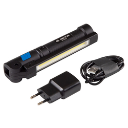 KING TONY (9TA268A) Фонарь светодиодный, шарнирный, магнит, Li-Ion, 800 люмен