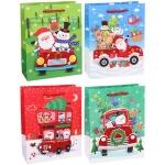 Пакет подарочный «Зимнее путешествие» 18*23*8 см, микс