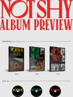 Альбом ITZY - Not Shy 3rd Mini Album 3 Version SET